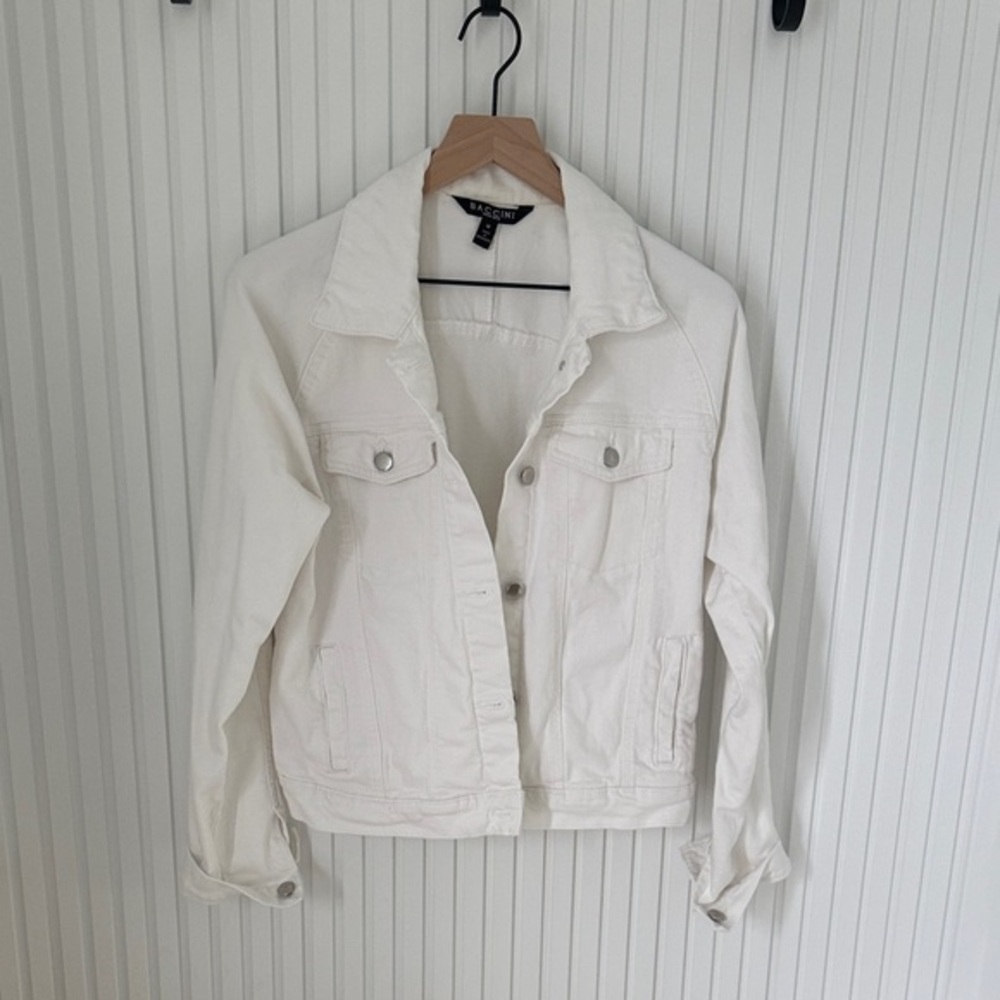 White Jean Jacket